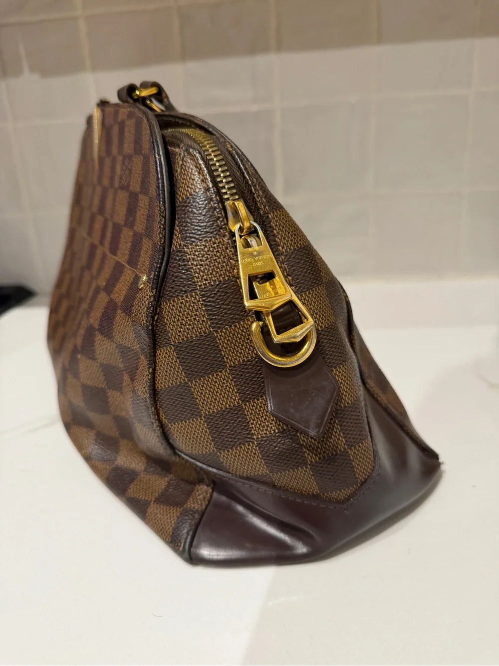 Louis Vuitton Damier Ebene Kensington Bowling